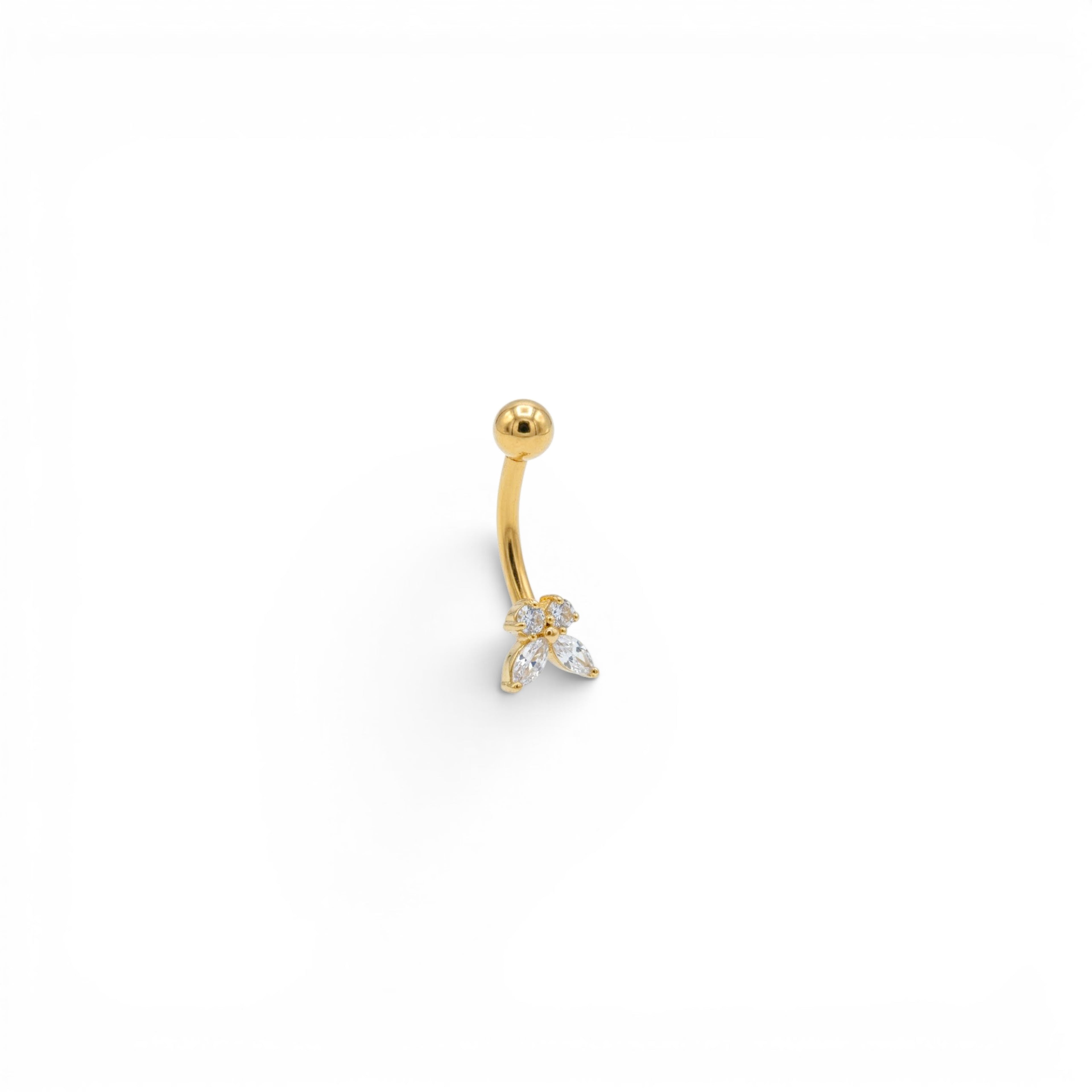 Piercing Banana Farfalla In Acciaio Inossidabile