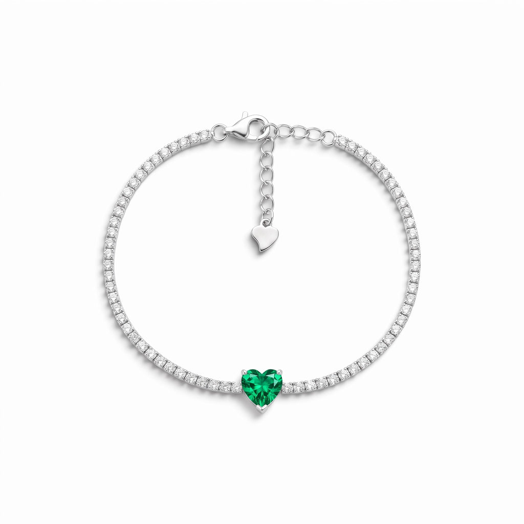 Bracciale Tennis Love In Argento 925
