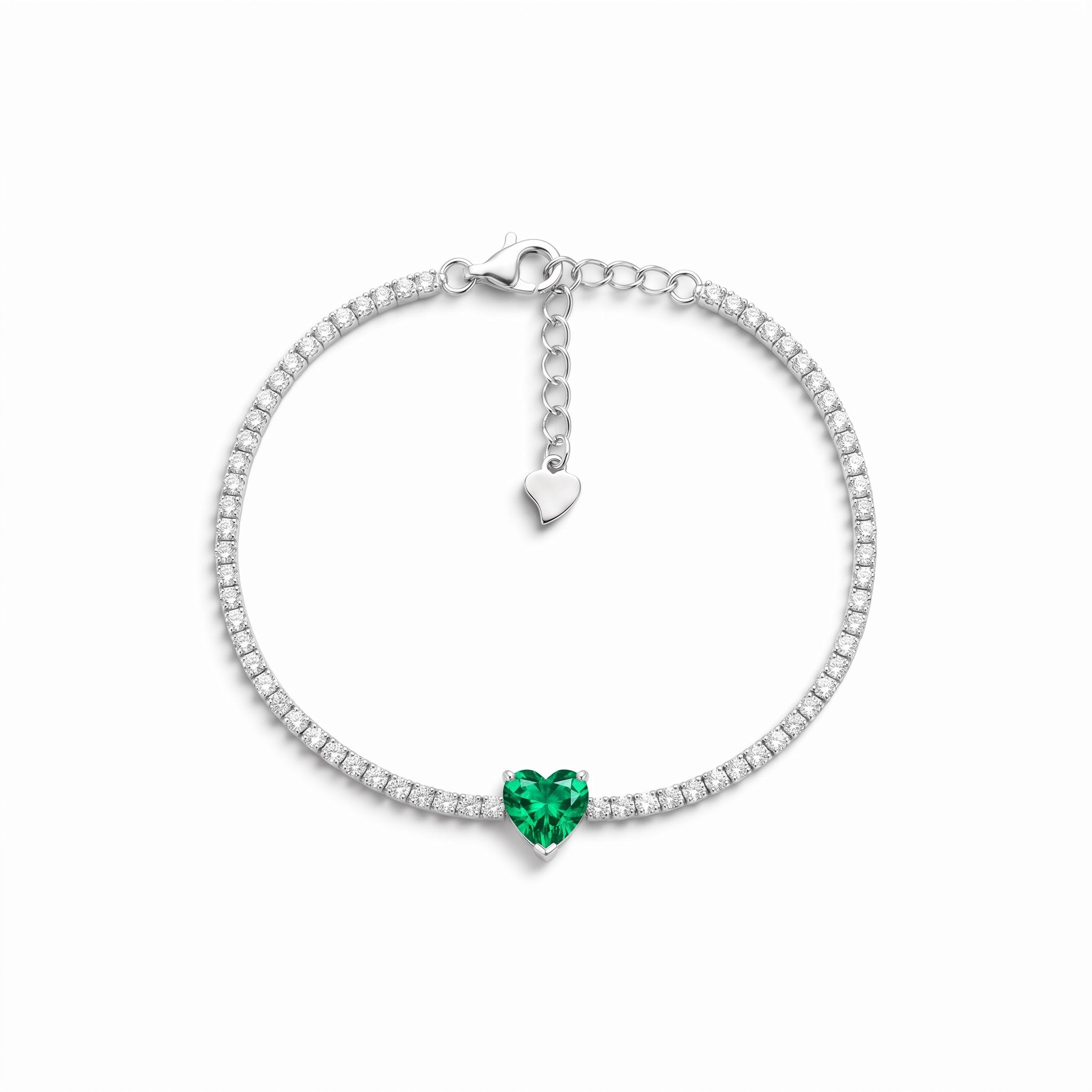 Bracciale Tennis Love In Argento 925