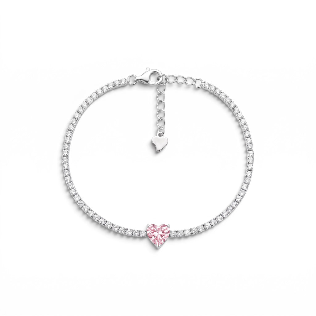 Bracciale Tennis Love In Argento 925
