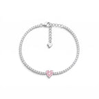 Bracciale Tennis Love In Argento 925