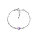 Bracciale Tennis Love In Argento 925
