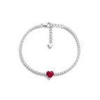 Bracciale Tennis Love In Argento 925