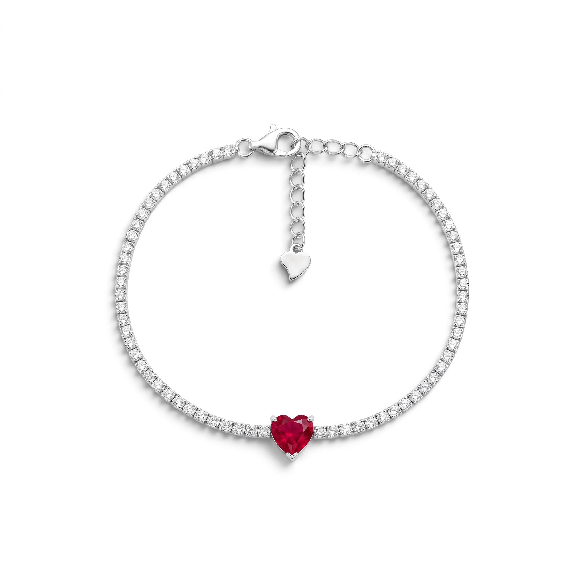 Bracciale Tennis Love In Argento 925