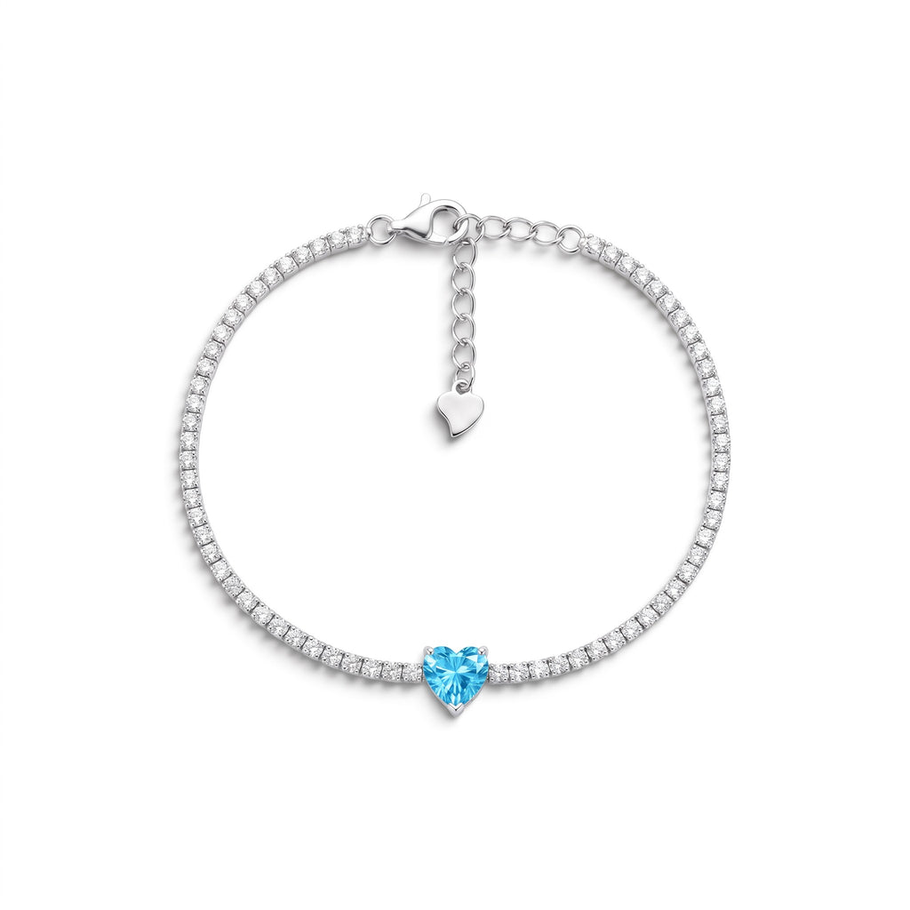 Bracciale Tennis Love In Argento 925