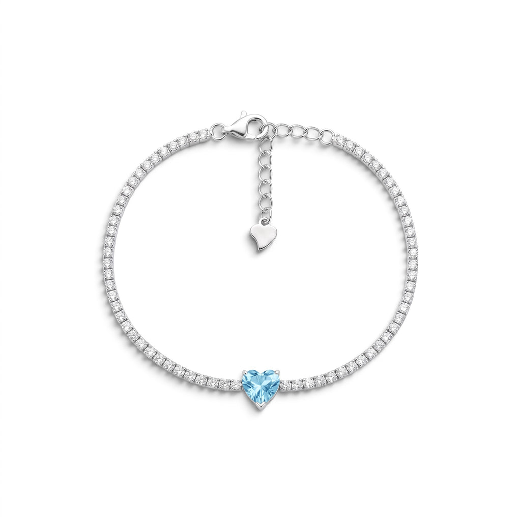 Bracciale Tennis Love In Argento 925