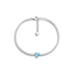 Bracciale Tennis Love In Argento 925