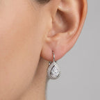 Orecchini a Monachella Goccia In Argento 925