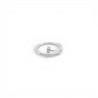 Anello Nail Sparkle in Acciaio Inossidabile