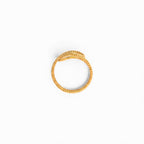 Anello Spirale Twist Sottile In Acciaio Inossidabile