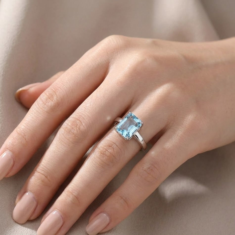 Anello con Pietra In Argento 925