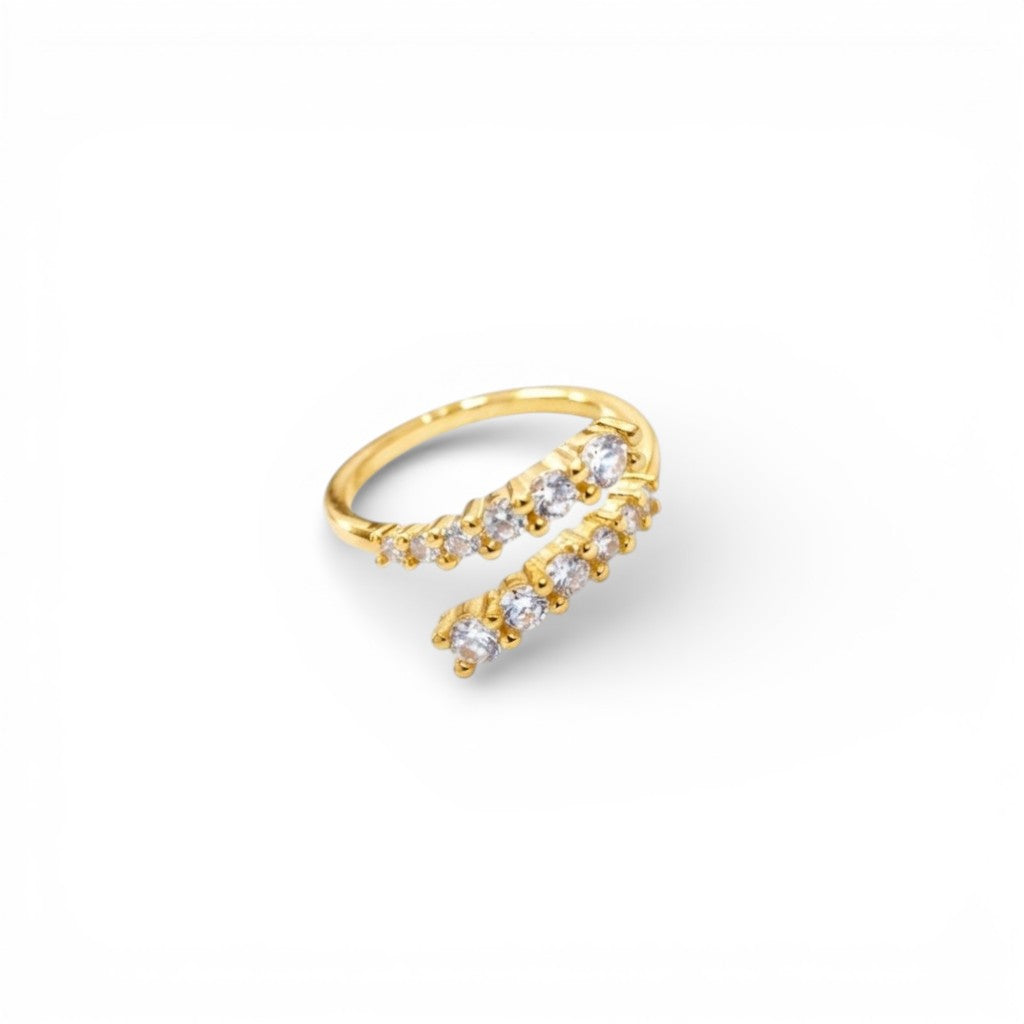 Anello Minimalista Regolabile In Argento 925