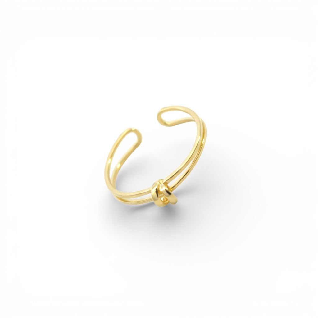 Anello Nodo In Argento 925