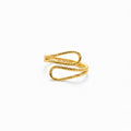 Anello Spirale Twist Sottile In Acciaio Inossidabile