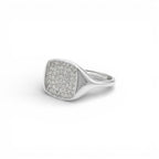 Anello Eternity Pavé In Acciaio Inossidabile