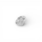 Anello Cuore Liscio In Argento 925