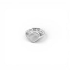 Anello Cuore Liscio In Argento 925