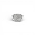 Anello Eternity Pavé In Acciaio Inossidabile
