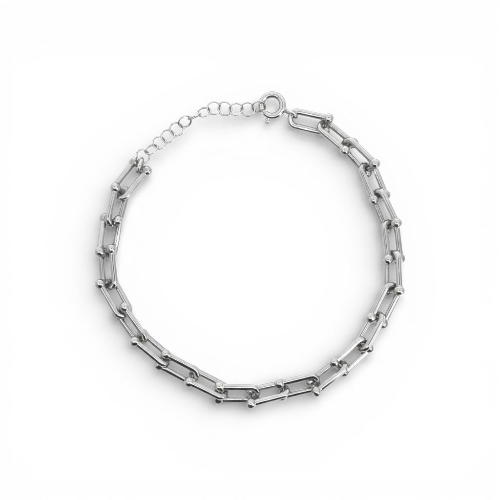 Bracciale Groumette In Argento 925