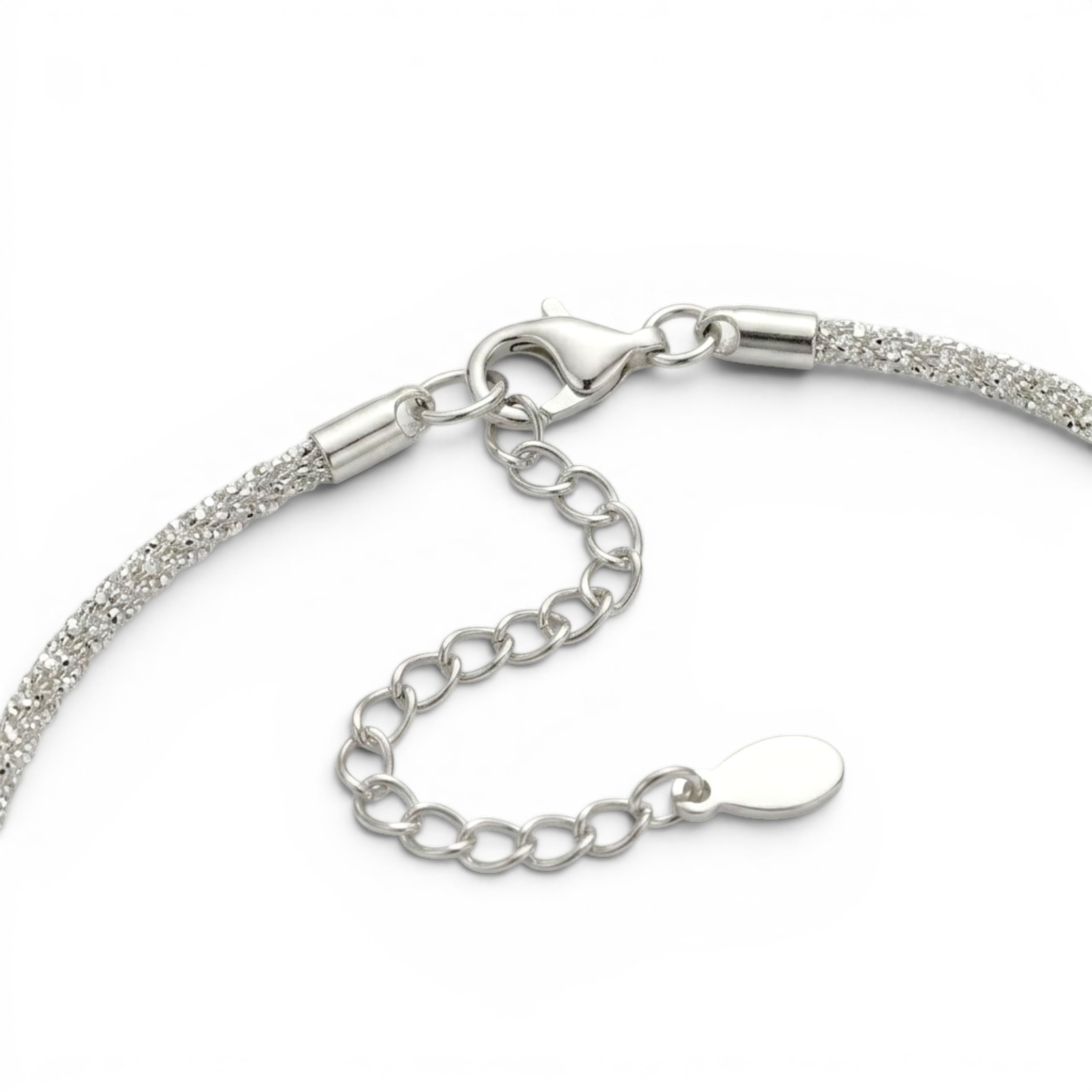 Collana Girocollo Torchon In Acciaio Inossidabile