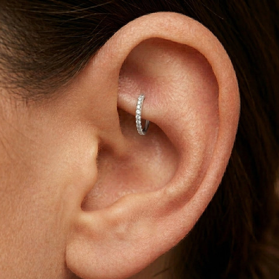Piercing Cerchio Eternity In Acciaio Inossidabile