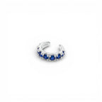 Ear Cuff con Pietre Colorate In Argento 925
