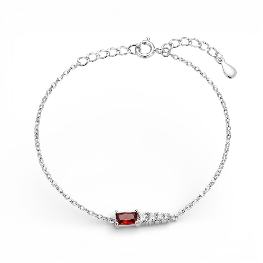 Bracciale Sinfonia Cromatica con Cristalli In Argento 925
