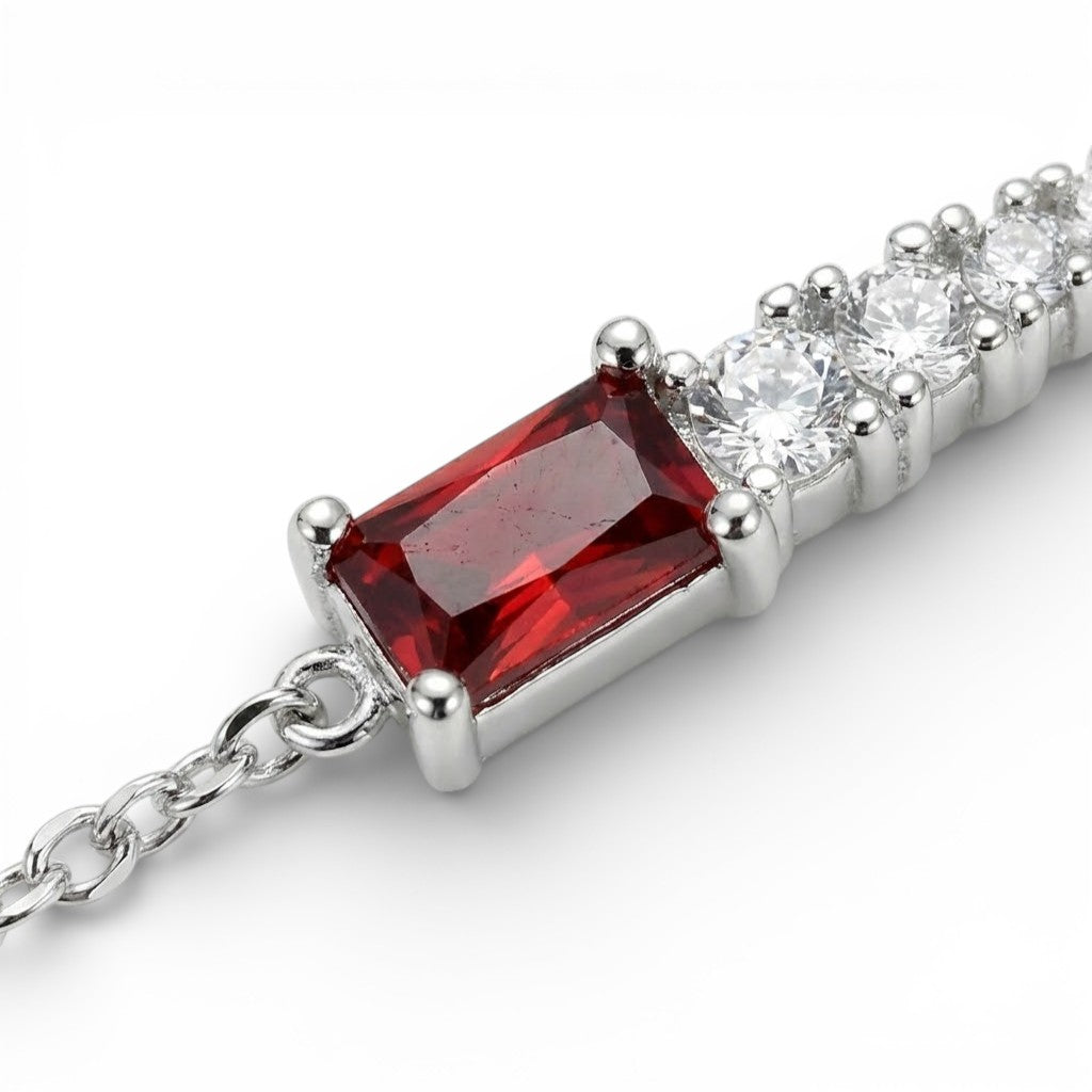 Bracciale Sinfonia Cromatica con Cristalli In Argento 925