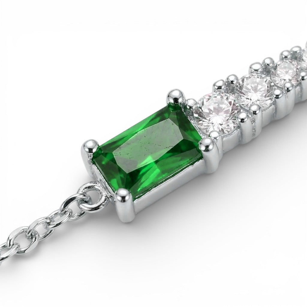 Bracciale Sinfonia Cromatica con Cristalli In Argento 925