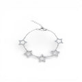 Bracciale con Charms a Stella In Acciaio Inossidabile