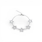 Bracciale con Charms a Stella In Acciaio Inossidabile