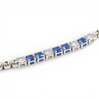 Bracciale Tennis con Zirconi In Acciaio Inossidabile