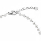 Bracciale Rosario con Perle In Acciaio Inossidabile