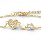 Bracciale Cuore Prezioso In Argento 925