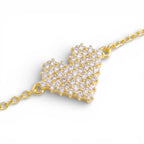 Bracciale Cuore di Luce In Argento 925
