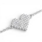 Bracciale Cuore di Luce In Argento 925