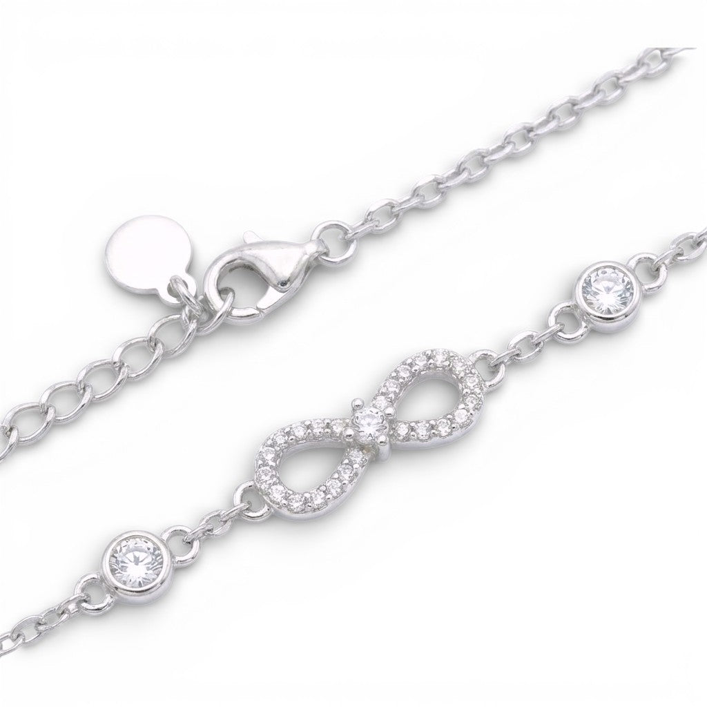 Bracciale Infinito Splendore In Argento 925