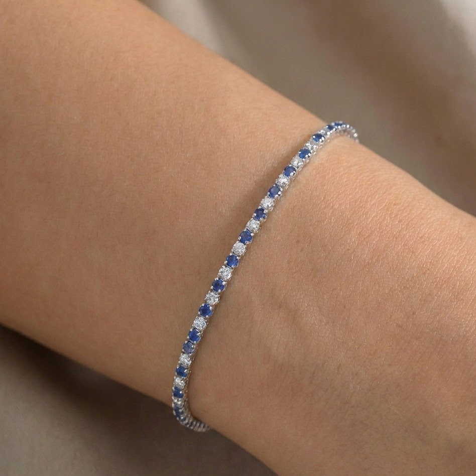Bracciale Tennis In Argento 925