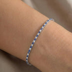 Bracciale Tennis In Argento 925