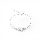 Bracciale con Cuore Anatomico in Acciaio Inossidabile
