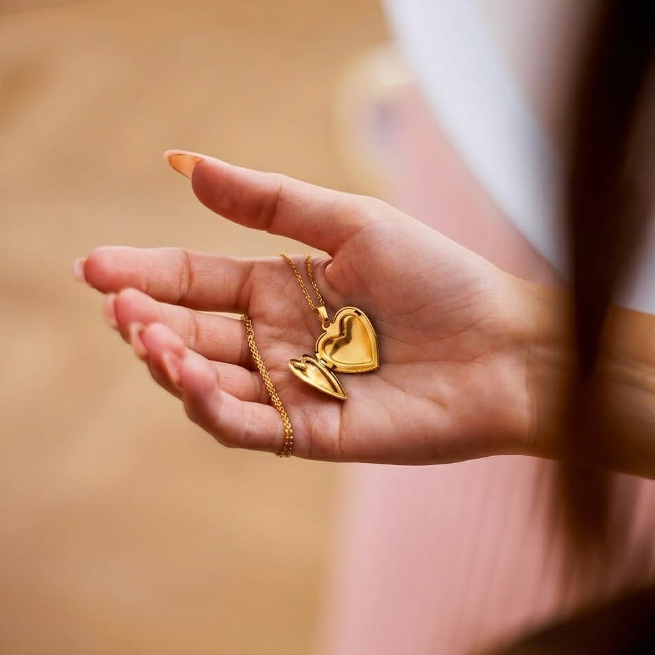 Collana Cuore Personalizzabile In Acciaio Inossidabile