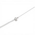 Collana Cuore e Zirconi a Grappolo In Argento 925