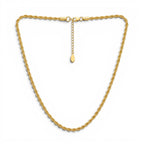 Collana a Torciglione In Acciaio Inossidabile