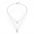 Collana Incanto Notturno con Luna e Stella In Argento 925