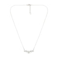 Collana Incanto Continuo con Pavé di Zirconi In Argento