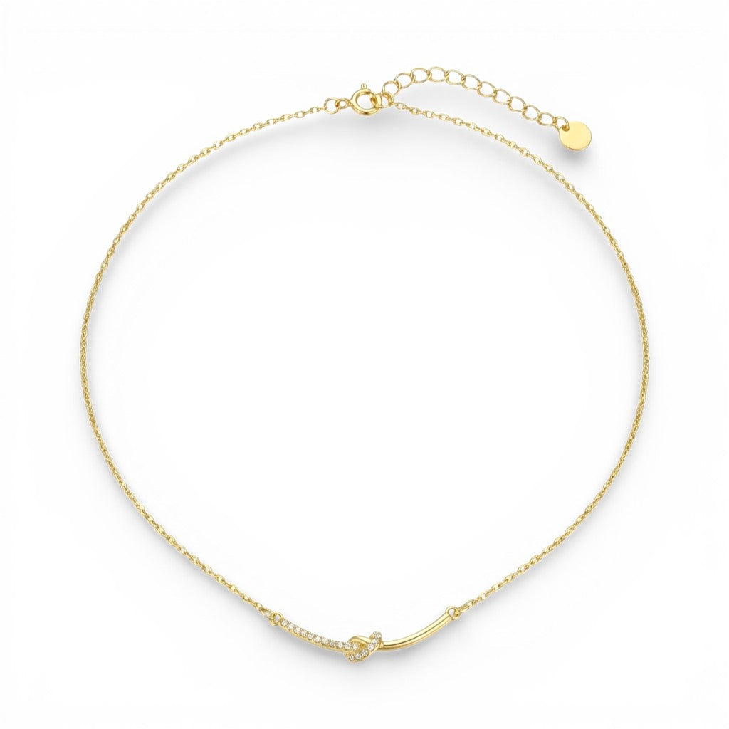 Collana Abbraccio Infinito In Argento 925