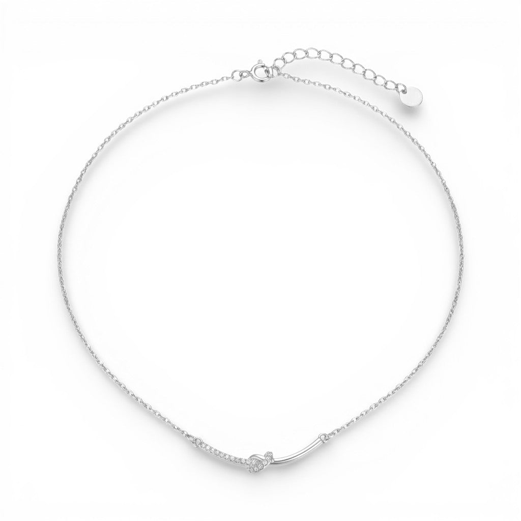 Collana Abbraccio Infinito In Argento 925