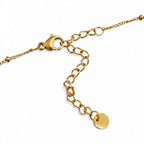 Collana Multi-Strato Tre Cuori In Acciaio Inossidabile