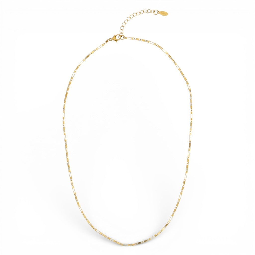 Collana a Maglia Rettangolare In Acciaio Inossidabile