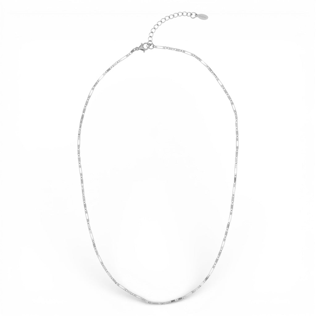 Collana a Maglia Rettangolare In Acciaio Inossidabile